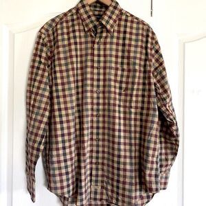 NAUTICA mens long sleeve button down shirt